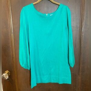 Lilly Pulitzer Teal Crew Neck Sweater